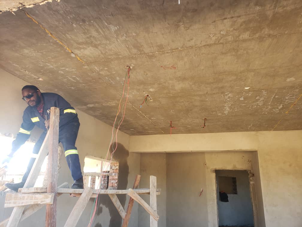 Construction site operations